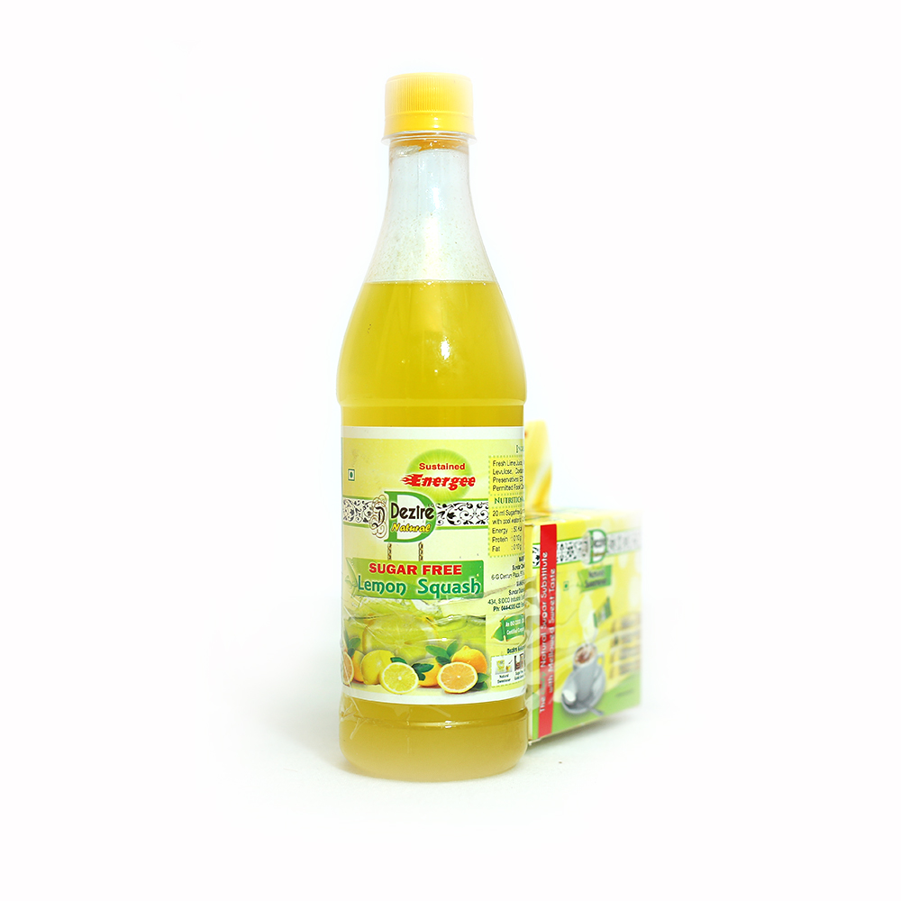 Dezire Lemon Squash Sugar Free 500 ml