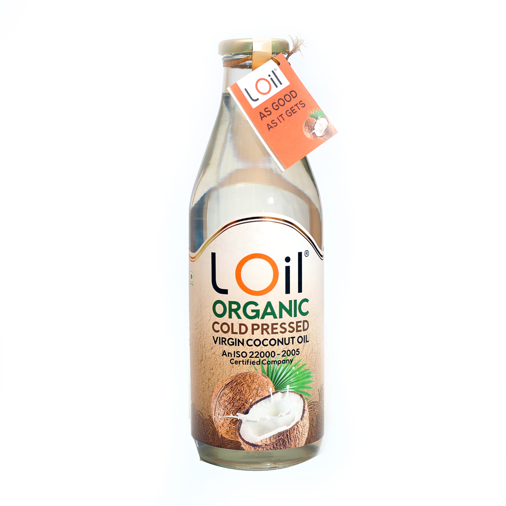 Organic Virgin Cold Pressed Coconut Oil 1 lit