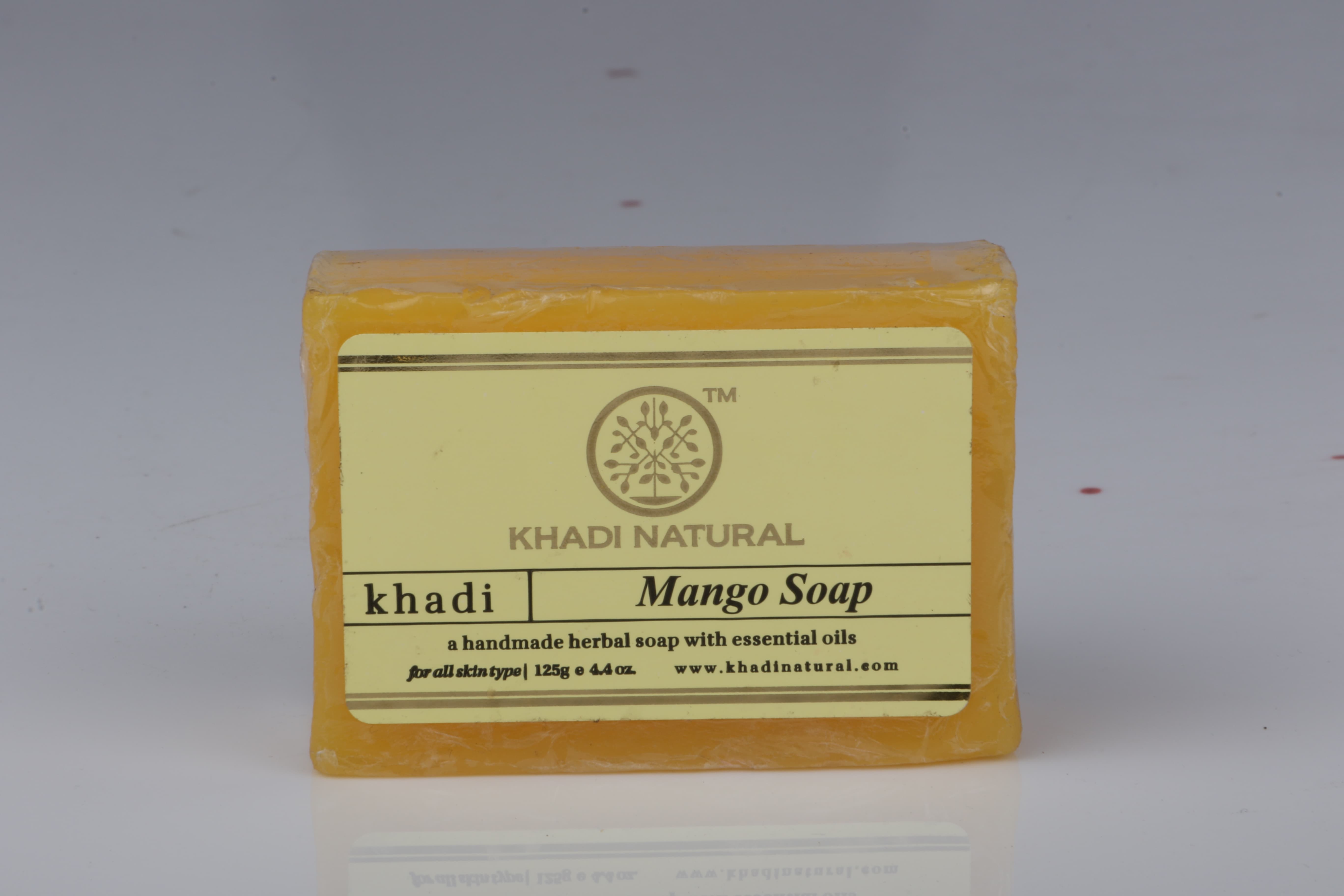KHADI NATURAL MANGO SOAP 125GM