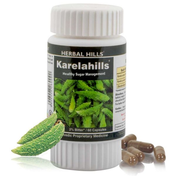 Herbal Hills Karela Hills Capsules