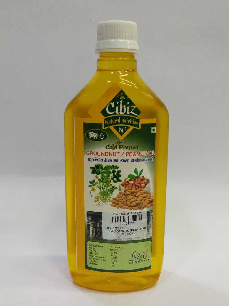 CIBIZ Organic Groundnut Oil - 500 ml
