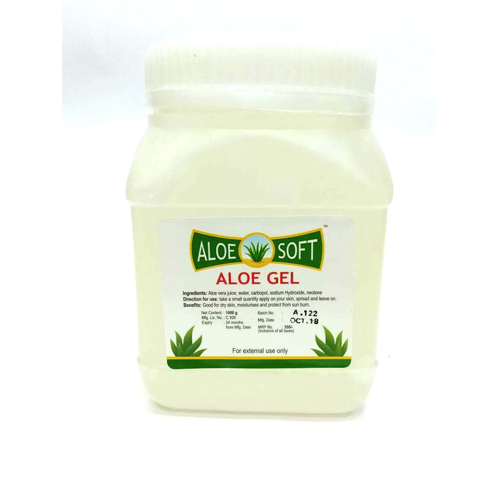 Aloe Soft Alovera Gel - 500 grams