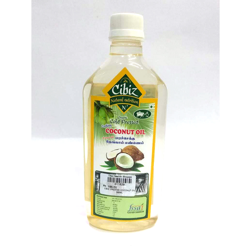 CIBIZ Organic Coconut Oil - 500 ml